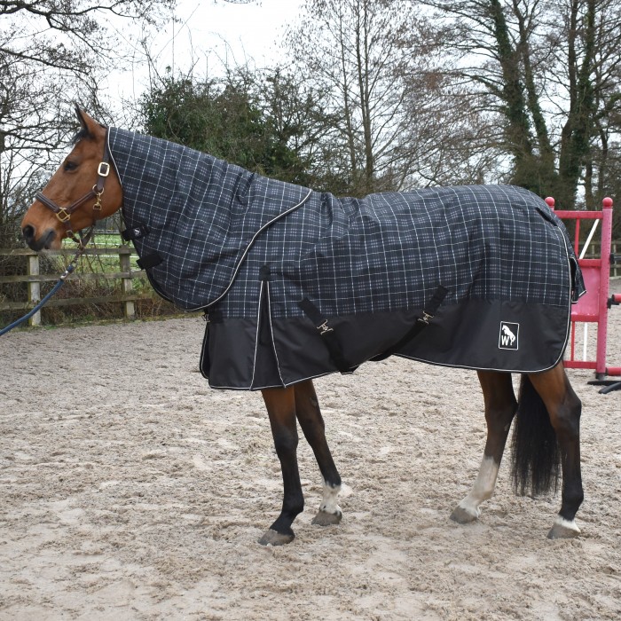 R425- Arthur 200g Combo Turnout Rug with Fully Detachable Hood